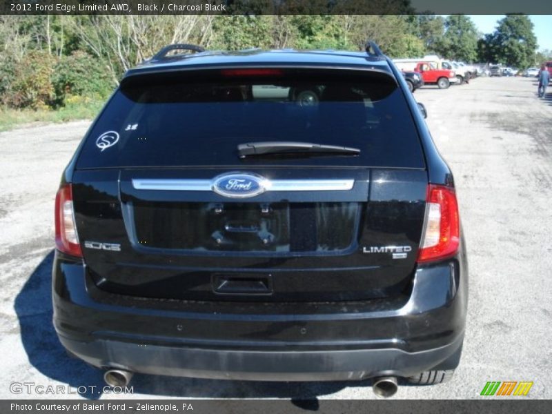 Black / Charcoal Black 2012 Ford Edge Limited AWD