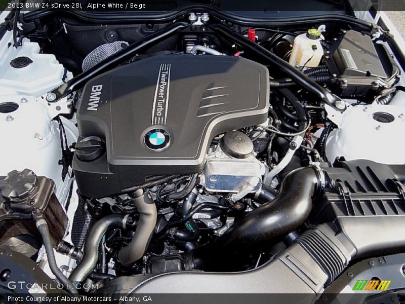  2013 Z4 sDrive 28i Engine - 2.0 Liter DI TwinPower Turbocharged DOHC 16-Valve VVT 4 Cylinder