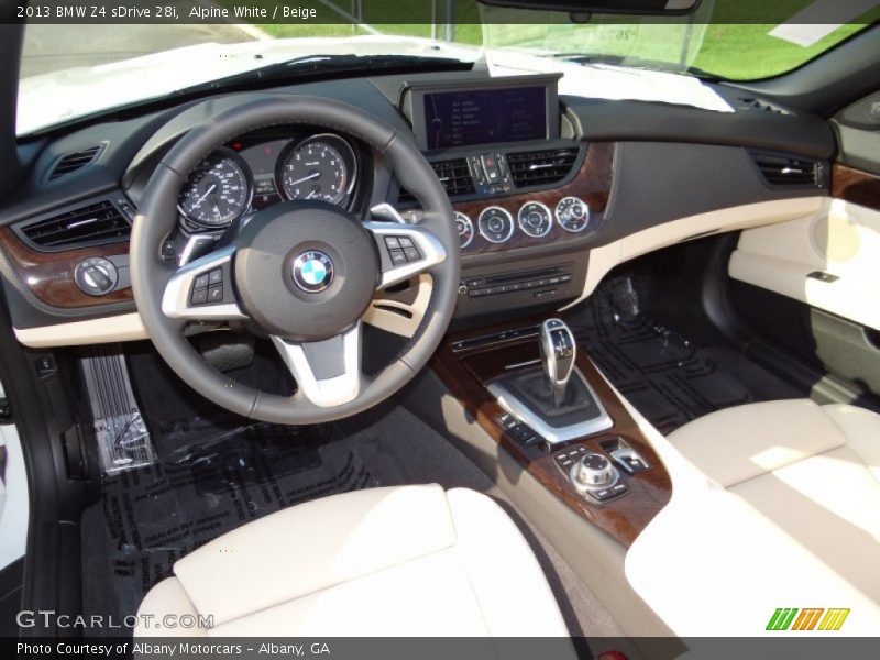 Beige Interior - 2013 Z4 sDrive 28i 