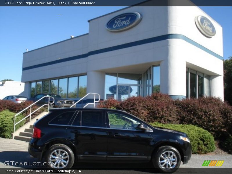 Black / Charcoal Black 2012 Ford Edge Limited AWD