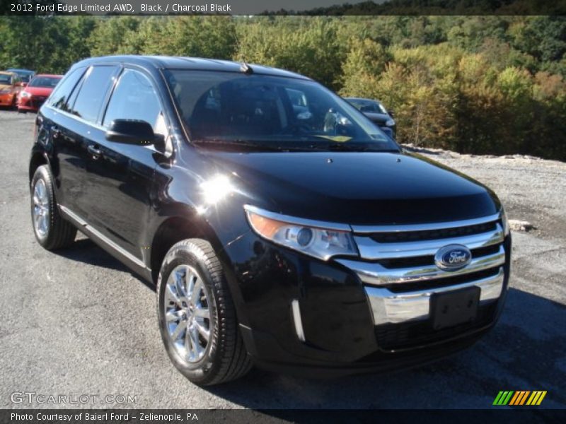 Black / Charcoal Black 2012 Ford Edge Limited AWD