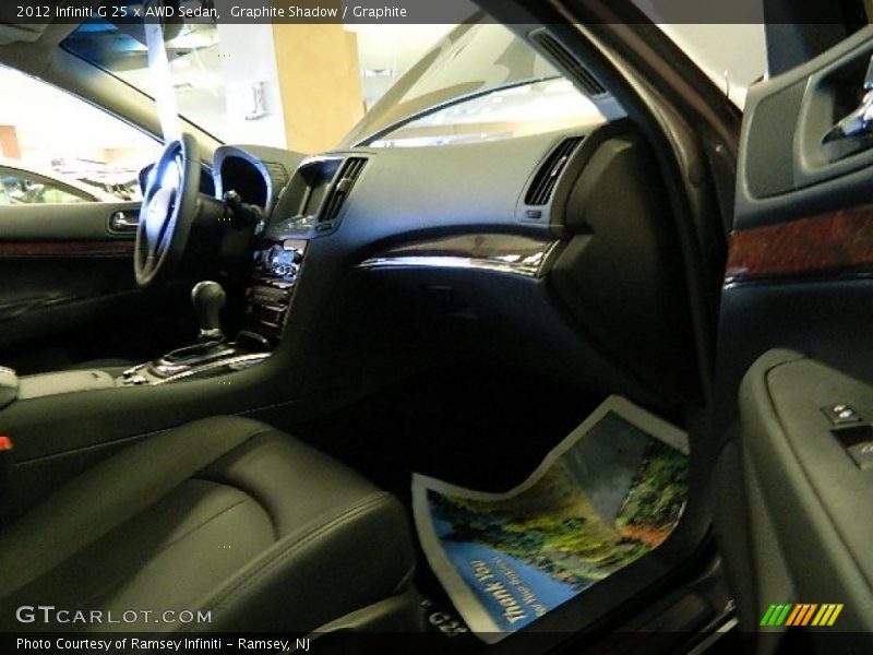 Graphite Shadow / Graphite 2012 Infiniti G 25 x AWD Sedan