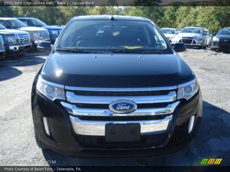 Black / Charcoal Black 2012 Ford Edge Limited AWD