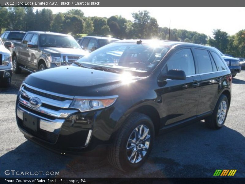 Black / Charcoal Black 2012 Ford Edge Limited AWD