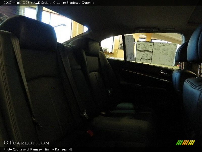 Graphite Shadow / Graphite 2012 Infiniti G 25 x AWD Sedan