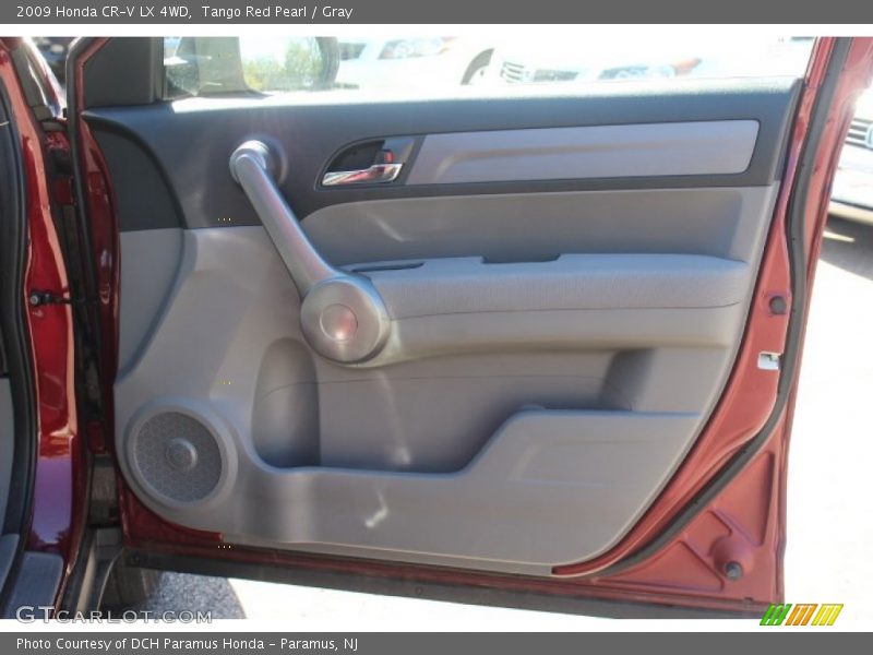 Tango Red Pearl / Gray 2009 Honda CR-V LX 4WD