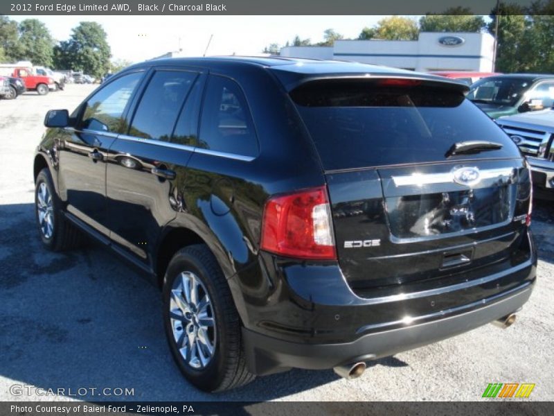 Black / Charcoal Black 2012 Ford Edge Limited AWD