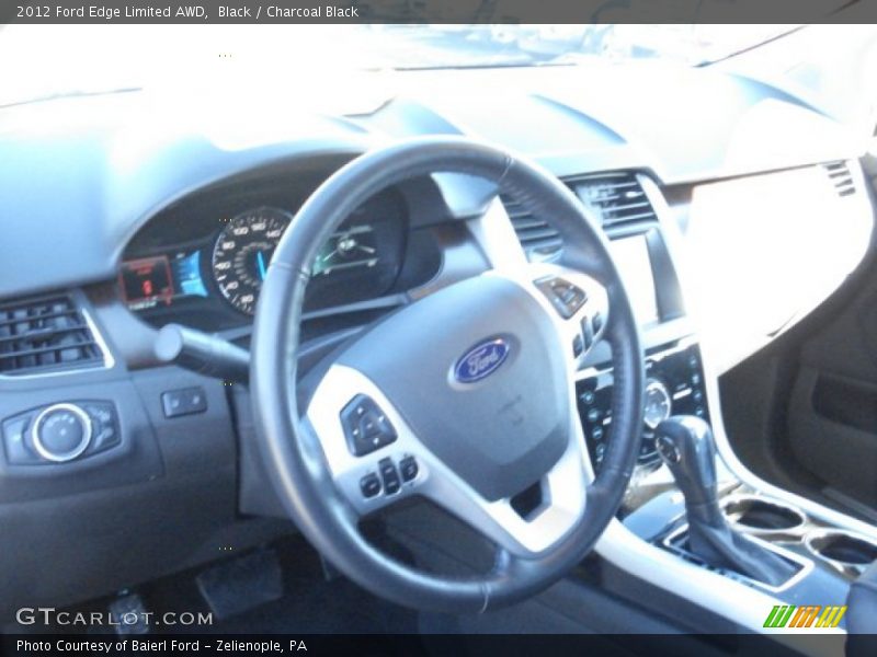 Black / Charcoal Black 2012 Ford Edge Limited AWD