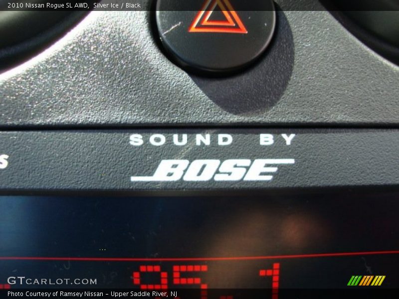 Silver Ice / Black 2010 Nissan Rogue SL AWD