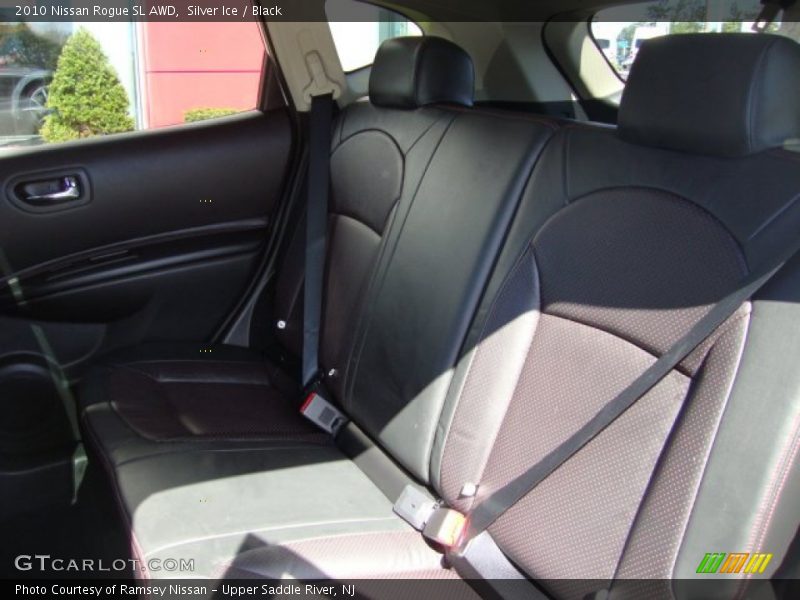 Silver Ice / Black 2010 Nissan Rogue SL AWD