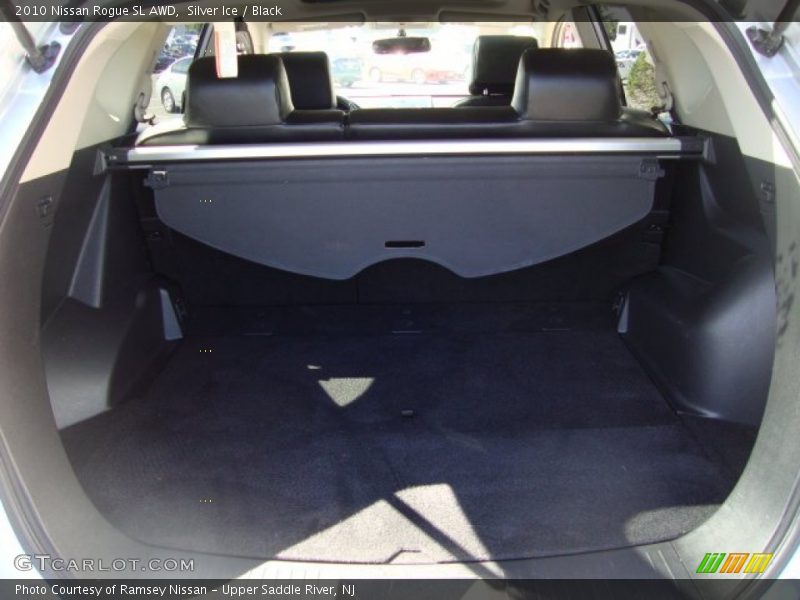 Silver Ice / Black 2010 Nissan Rogue SL AWD
