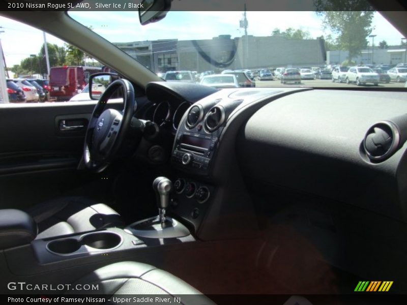 Silver Ice / Black 2010 Nissan Rogue SL AWD