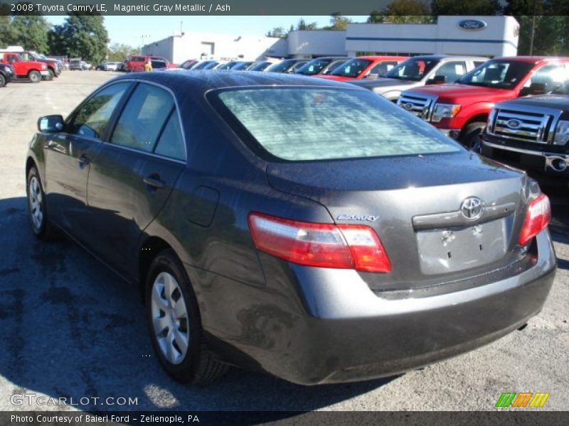 Magnetic Gray Metallic / Ash 2008 Toyota Camry LE