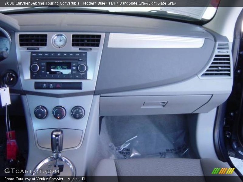 Modern Blue Pearl / Dark Slate Gray/Light Slate Gray 2008 Chrysler Sebring Touring Convertible