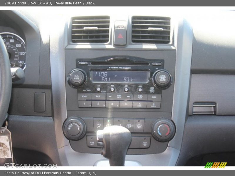 Royal Blue Pearl / Black 2009 Honda CR-V EX 4WD