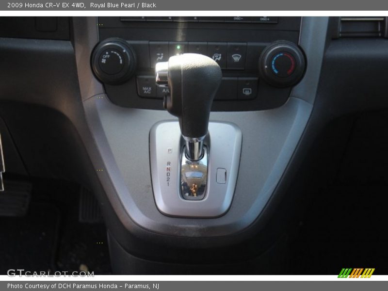 Royal Blue Pearl / Black 2009 Honda CR-V EX 4WD