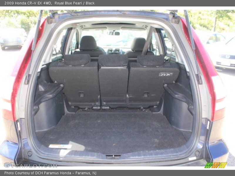 Royal Blue Pearl / Black 2009 Honda CR-V EX 4WD