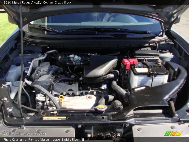 Gotham Gray / Black 2010 Nissan Rogue S AWD