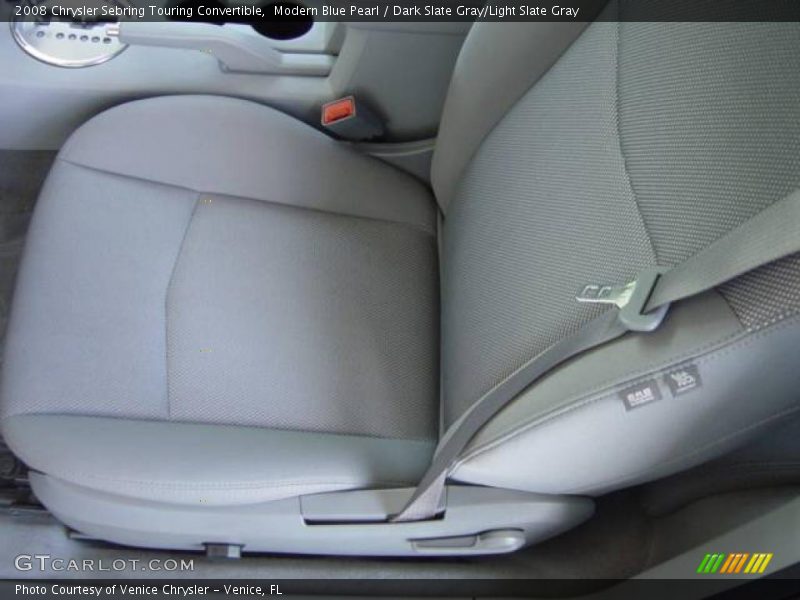 Modern Blue Pearl / Dark Slate Gray/Light Slate Gray 2008 Chrysler Sebring Touring Convertible