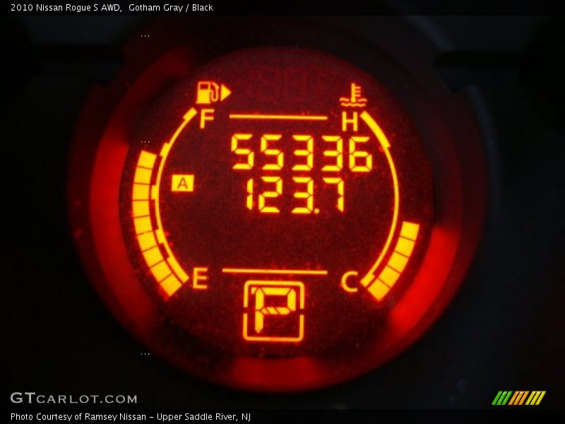 Gotham Gray / Black 2010 Nissan Rogue S AWD