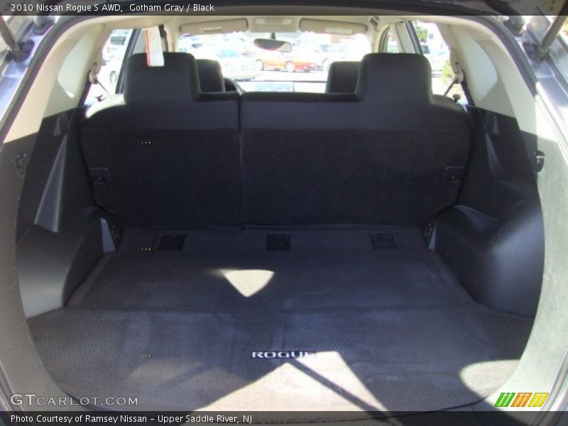 Gotham Gray / Black 2010 Nissan Rogue S AWD