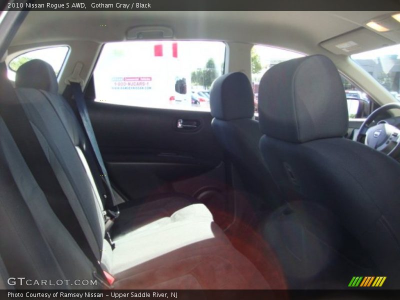 Gotham Gray / Black 2010 Nissan Rogue S AWD