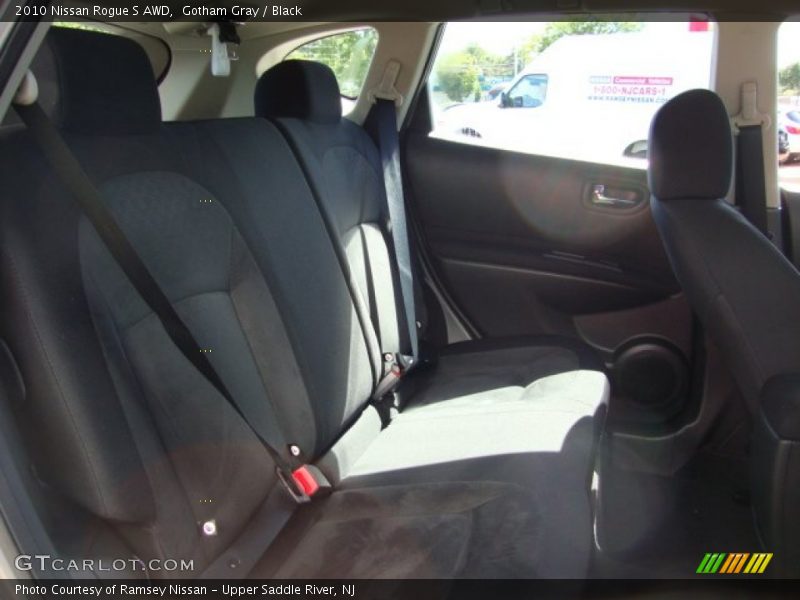 Gotham Gray / Black 2010 Nissan Rogue S AWD