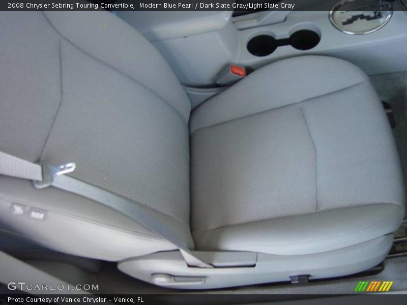 Modern Blue Pearl / Dark Slate Gray/Light Slate Gray 2008 Chrysler Sebring Touring Convertible