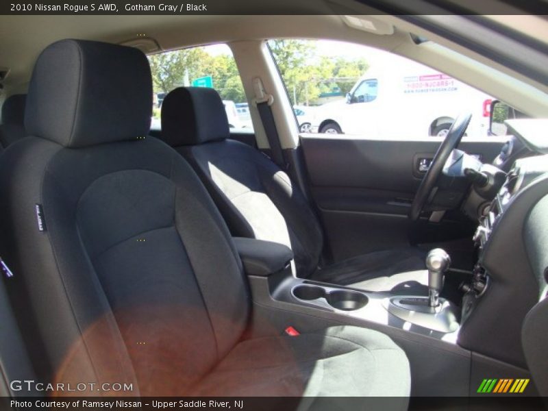 Gotham Gray / Black 2010 Nissan Rogue S AWD
