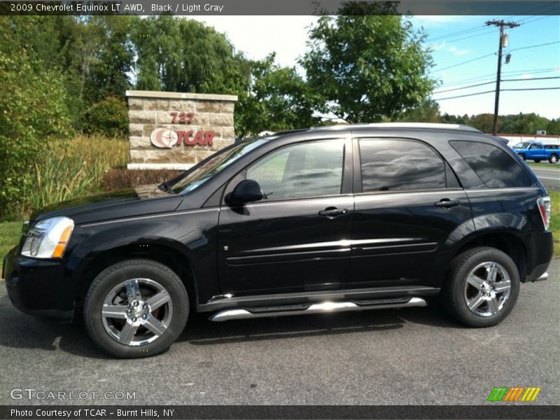Black / Light Gray 2009 Chevrolet Equinox LT AWD