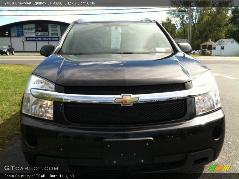 Black / Light Gray 2009 Chevrolet Equinox LT AWD