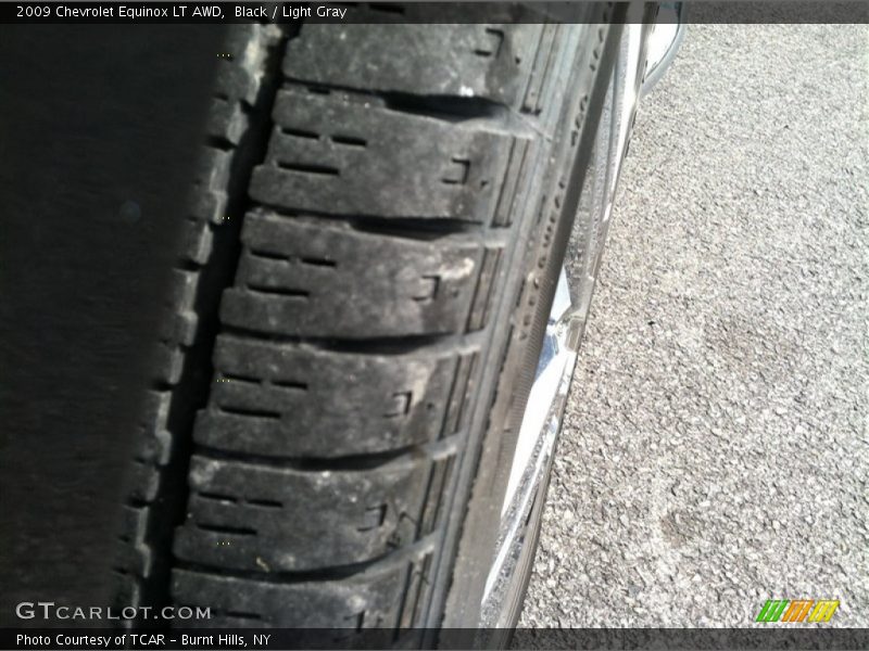 Black / Light Gray 2009 Chevrolet Equinox LT AWD