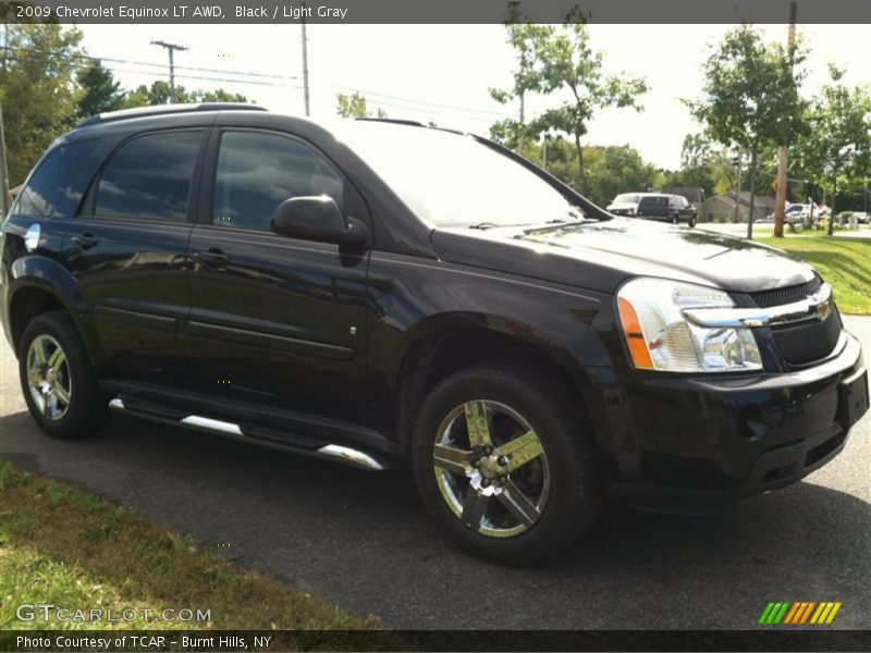 Black / Light Gray 2009 Chevrolet Equinox LT AWD