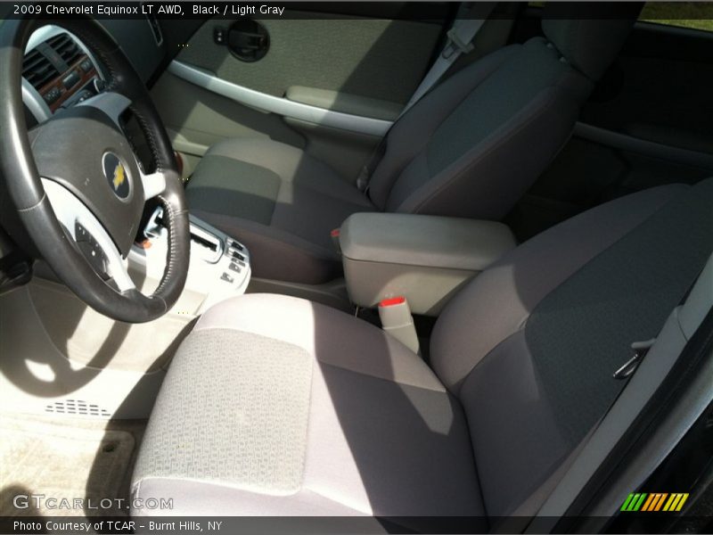 Black / Light Gray 2009 Chevrolet Equinox LT AWD