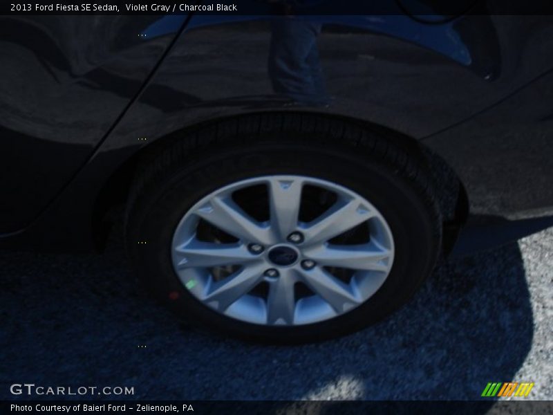 Violet Gray / Charcoal Black 2013 Ford Fiesta SE Sedan