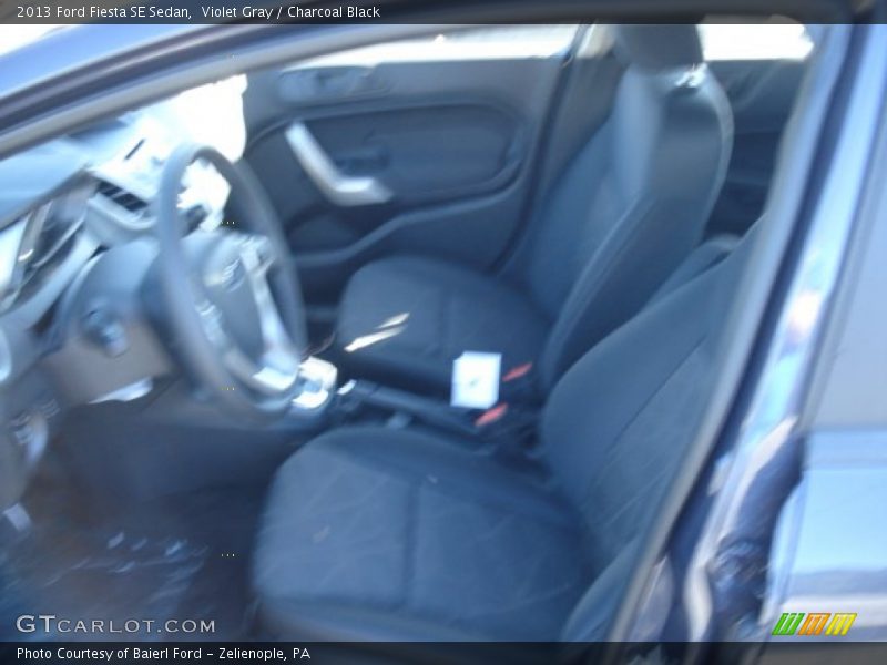 Violet Gray / Charcoal Black 2013 Ford Fiesta SE Sedan