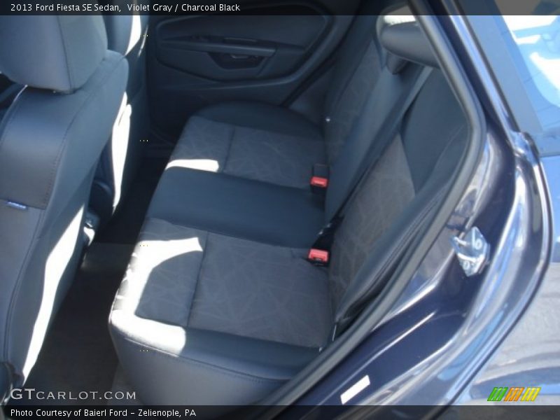 Violet Gray / Charcoal Black 2013 Ford Fiesta SE Sedan