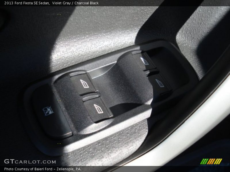 Violet Gray / Charcoal Black 2013 Ford Fiesta SE Sedan