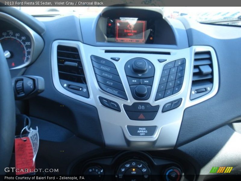 Violet Gray / Charcoal Black 2013 Ford Fiesta SE Sedan