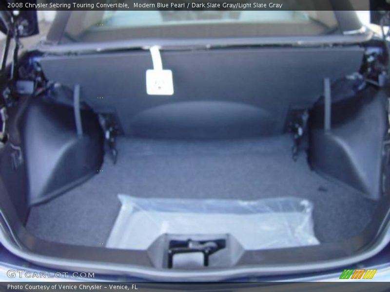 Modern Blue Pearl / Dark Slate Gray/Light Slate Gray 2008 Chrysler Sebring Touring Convertible