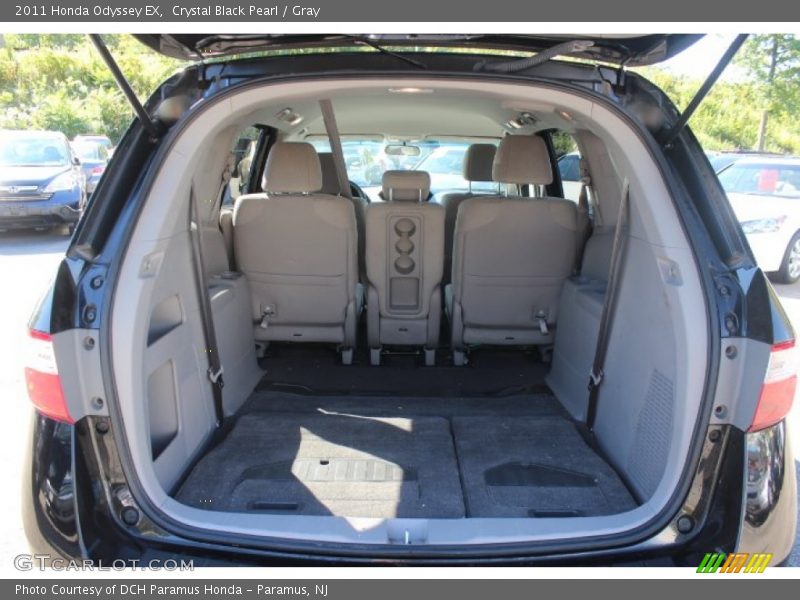 Crystal Black Pearl / Gray 2011 Honda Odyssey EX