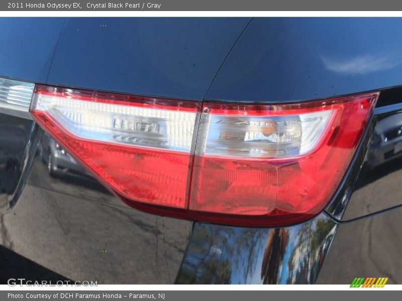 Crystal Black Pearl / Gray 2011 Honda Odyssey EX