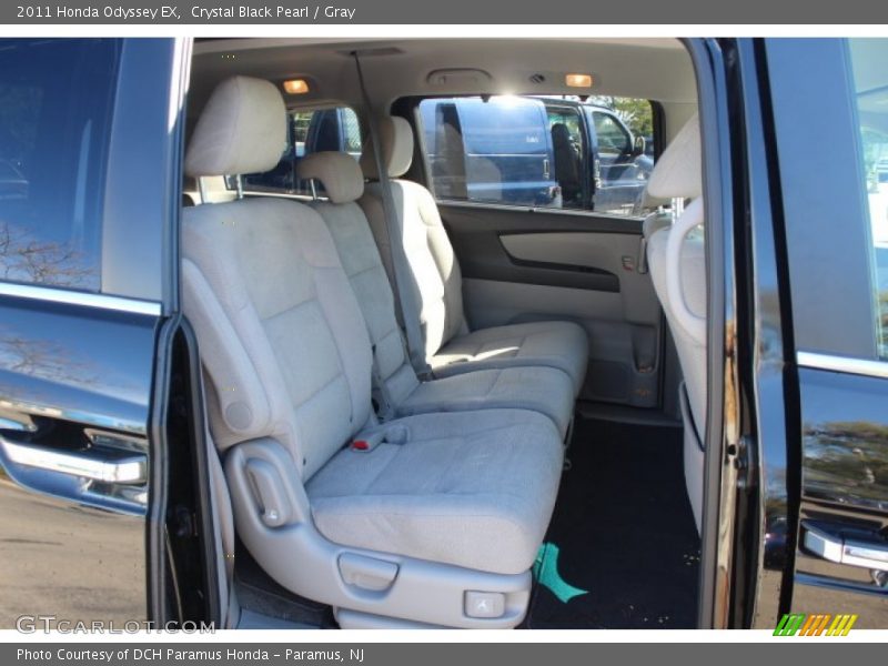 Crystal Black Pearl / Gray 2011 Honda Odyssey EX