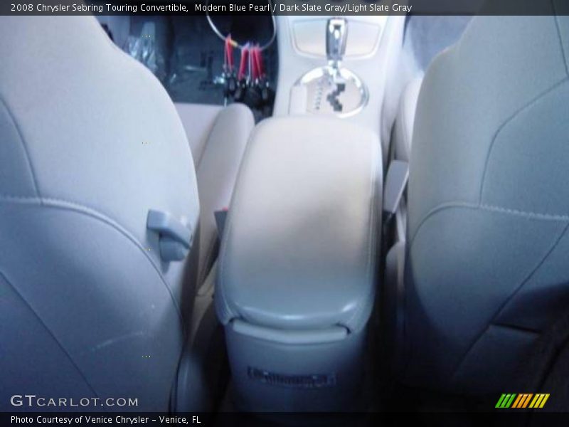 Modern Blue Pearl / Dark Slate Gray/Light Slate Gray 2008 Chrysler Sebring Touring Convertible