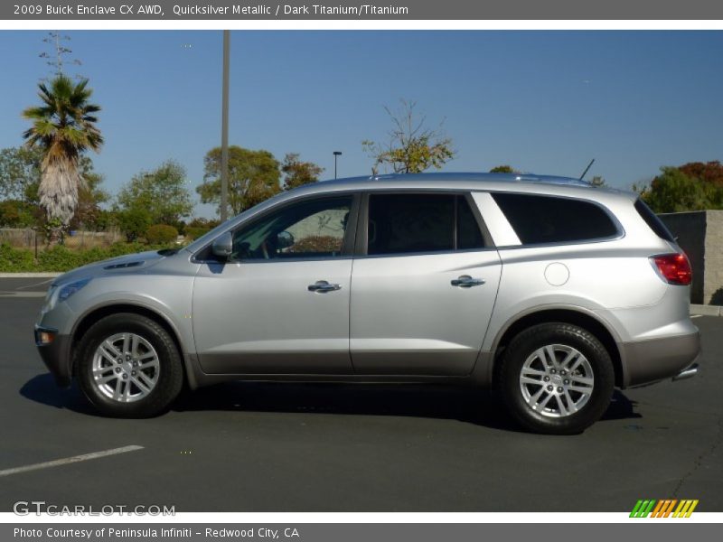  2009 Enclave CX AWD Quicksilver Metallic