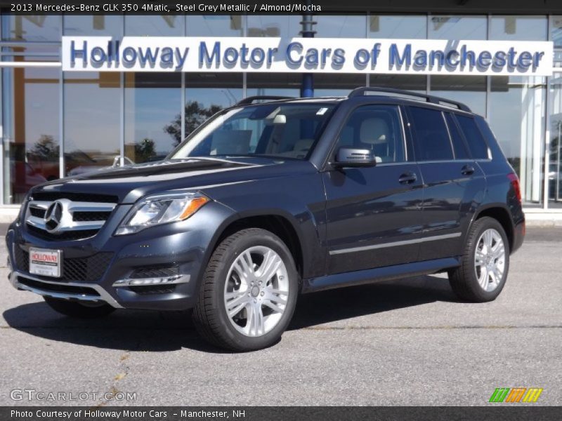Steel Grey Metallic / Almond/Mocha 2013 Mercedes-Benz GLK 350 4Matic