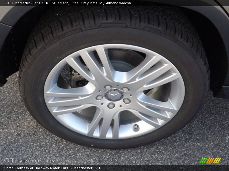 Steel Grey Metallic / Almond/Mocha 2013 Mercedes-Benz GLK 350 4Matic