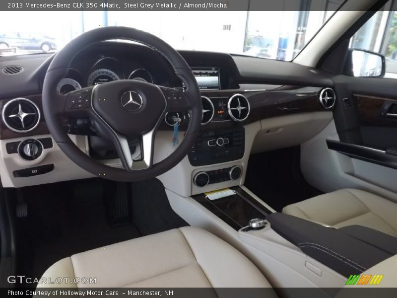 Steel Grey Metallic / Almond/Mocha 2013 Mercedes-Benz GLK 350 4Matic