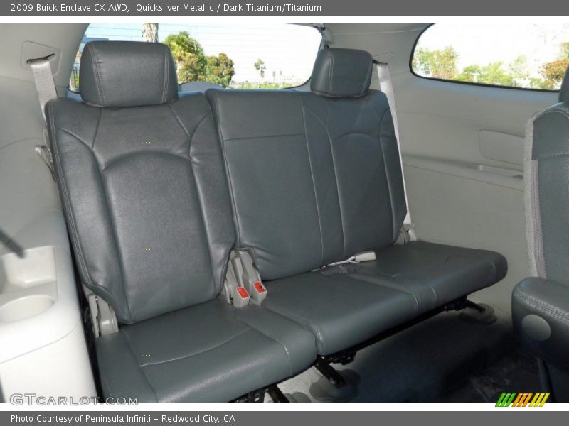 Quicksilver Metallic / Dark Titanium/Titanium 2009 Buick Enclave CX AWD