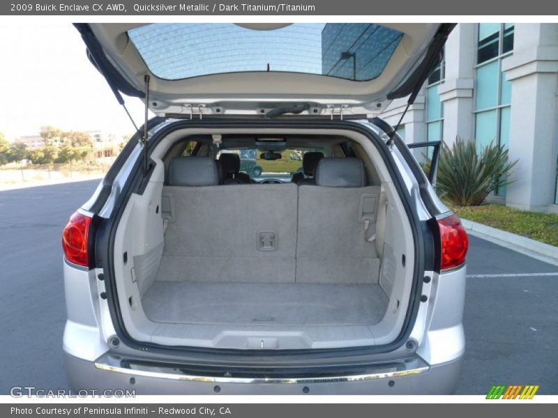  2009 Enclave CX AWD Trunk
